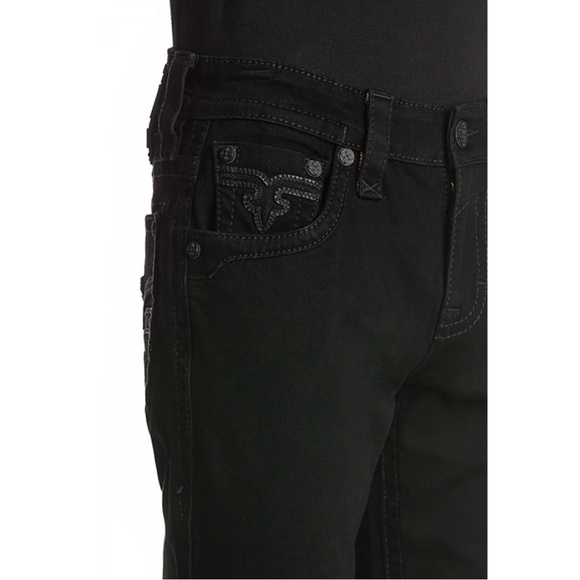 Rock Revival Mens Arther Alternative Straight Jeans RP2311A200 - Picture 2 of 11